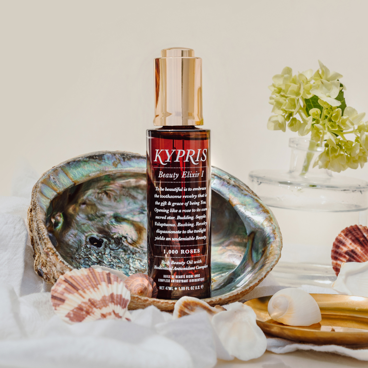 Beauty Elixir I: 1,000 Roses - Rich Moisturizing Face Oil