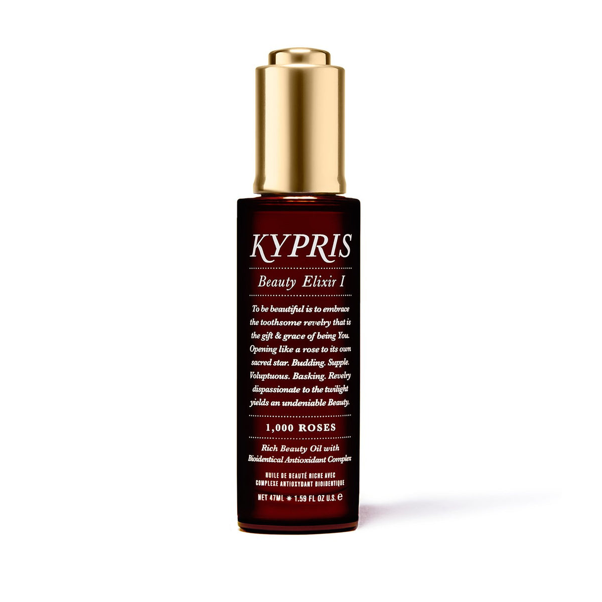 Beauty Elixir I: 1,000 Roses - Rich Moisturizing Face Oil – KYPRIS