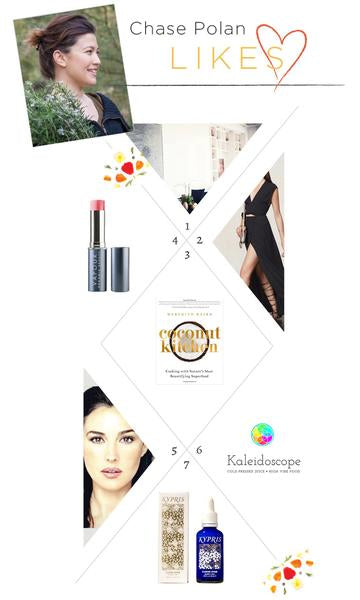 Chase Polan Likes: Coconut Kitchen, Kaleidoscope, KYPRIS Beauty Products