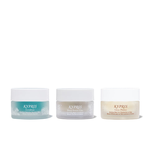 Sky, Earth, + Ocean Trio of Masks Collection