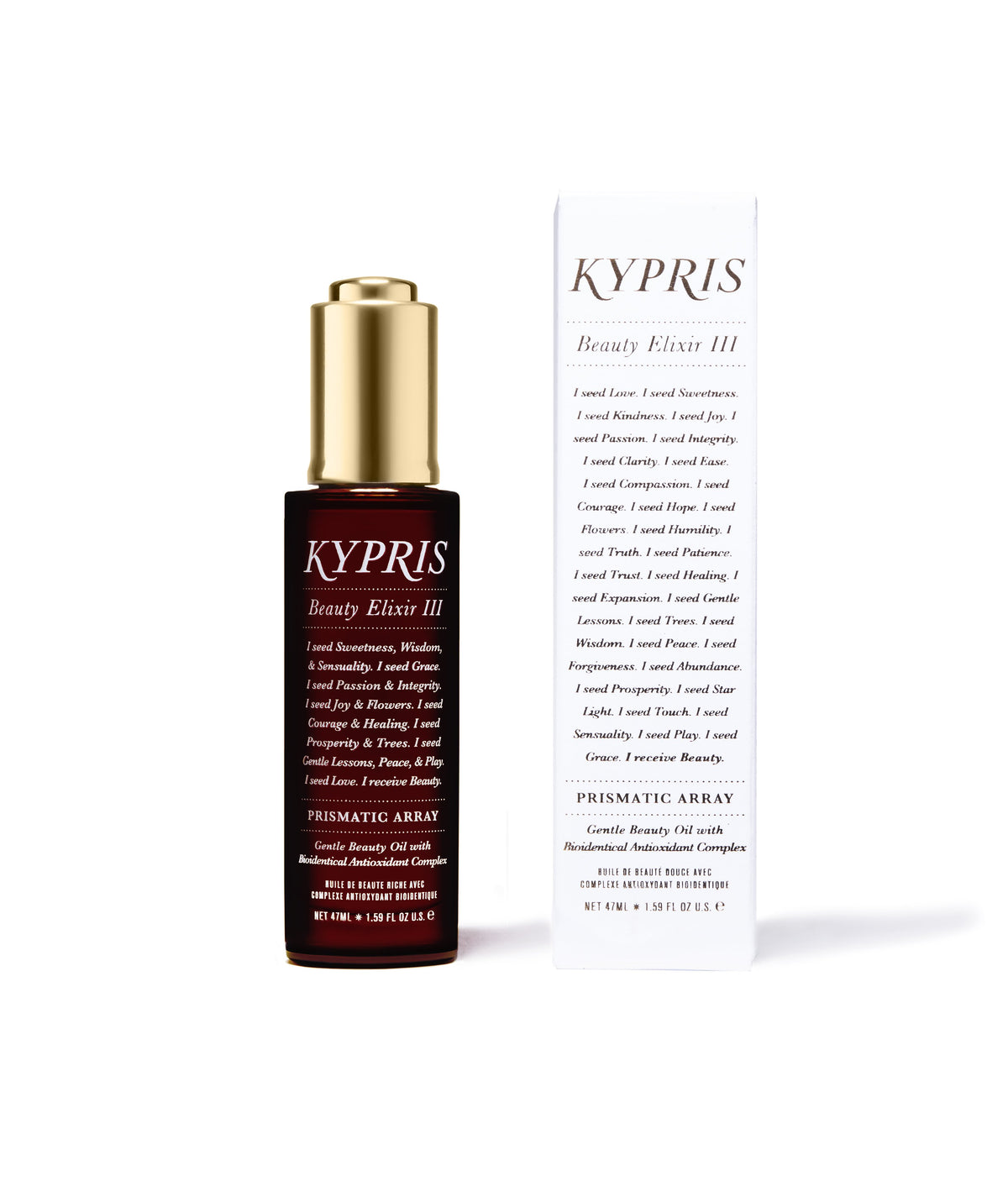 Beauty Elixir III: Prismatic Array - Gentle Moisturizing Face Oil – KYPRIS